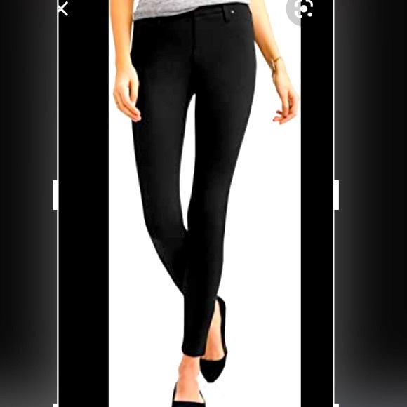 RACHEL ROY Black DENIM skinny jeggings - Picture 2 of 8